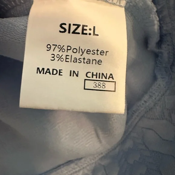 Cozy Light Blue Skirt Set - Picture 6 of 8